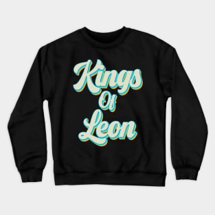 vintage color kings of leon Crewneck Sweatshirt